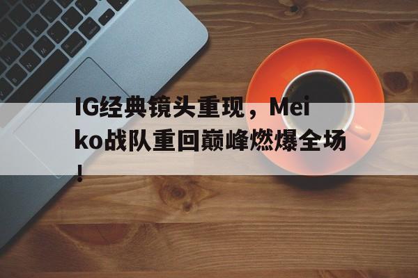 IG经典镜头重现，Meiko战队重回巅峰燃爆全场！